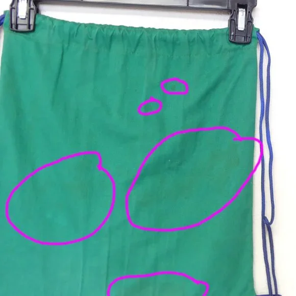 1990s Vintage Yaiba Kurogane swordsman manga anime japanese drawstring backpack Yaiba Kurogane from Yaiba Samurai Legend So far the remake  main image 3